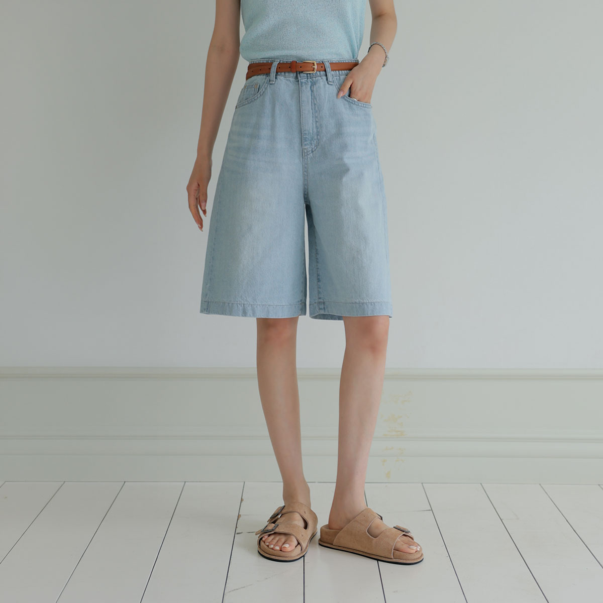 Day Hidden 5-Part Denim Pants