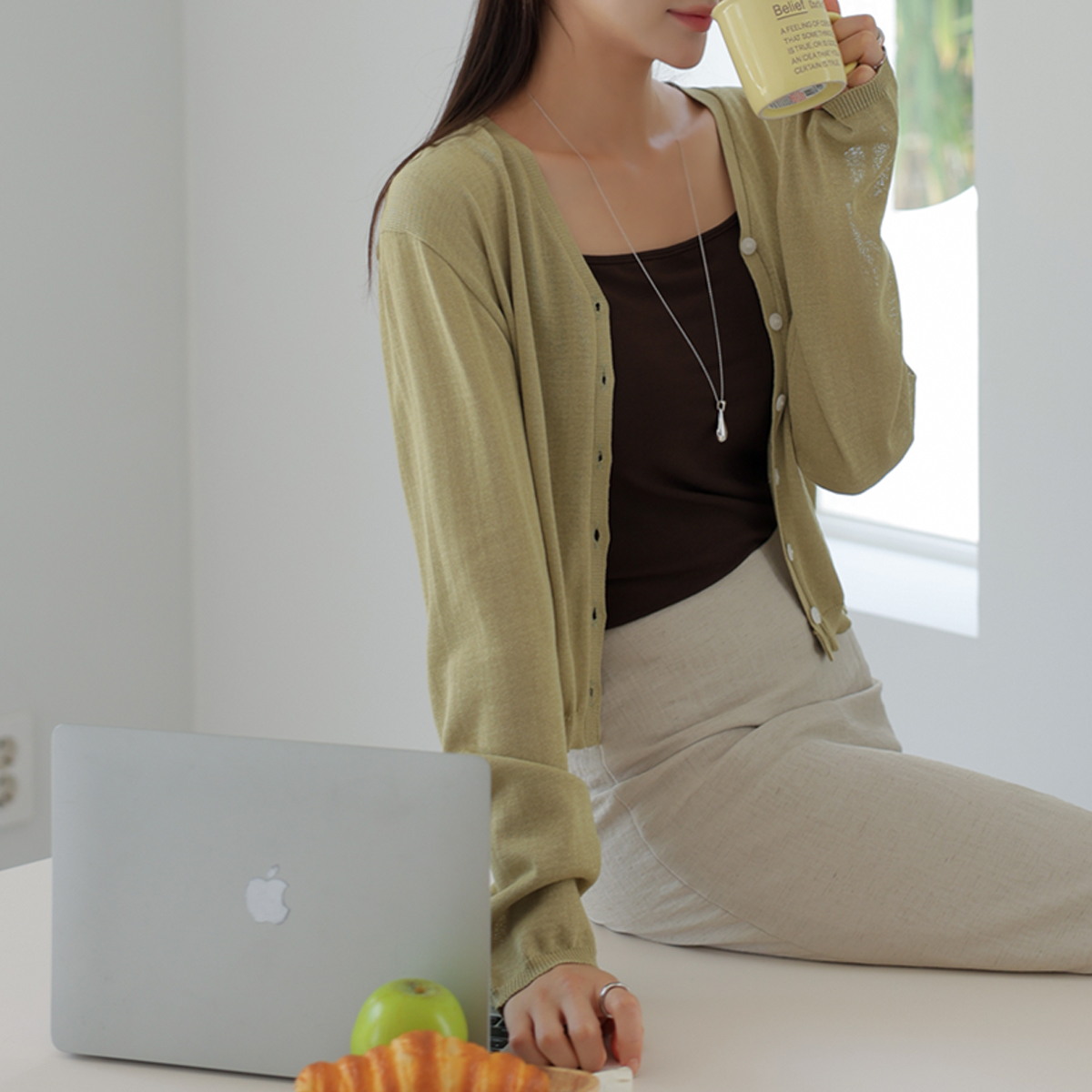 Cool V-neck Summer Cardigan