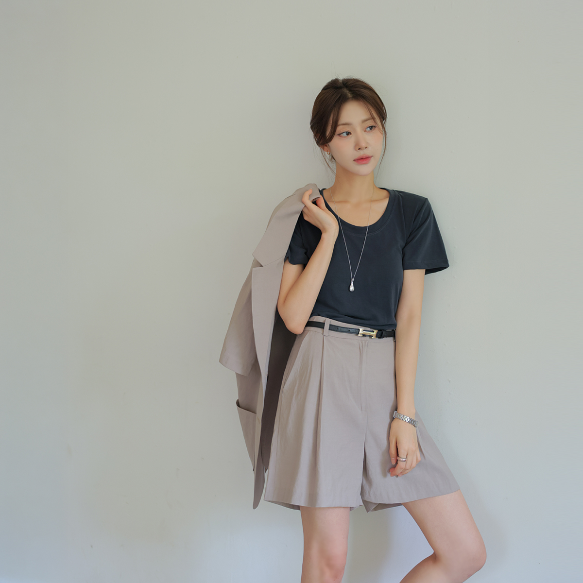 <b>[Made]</b> Light Modal Short Sleeves T-shirt
