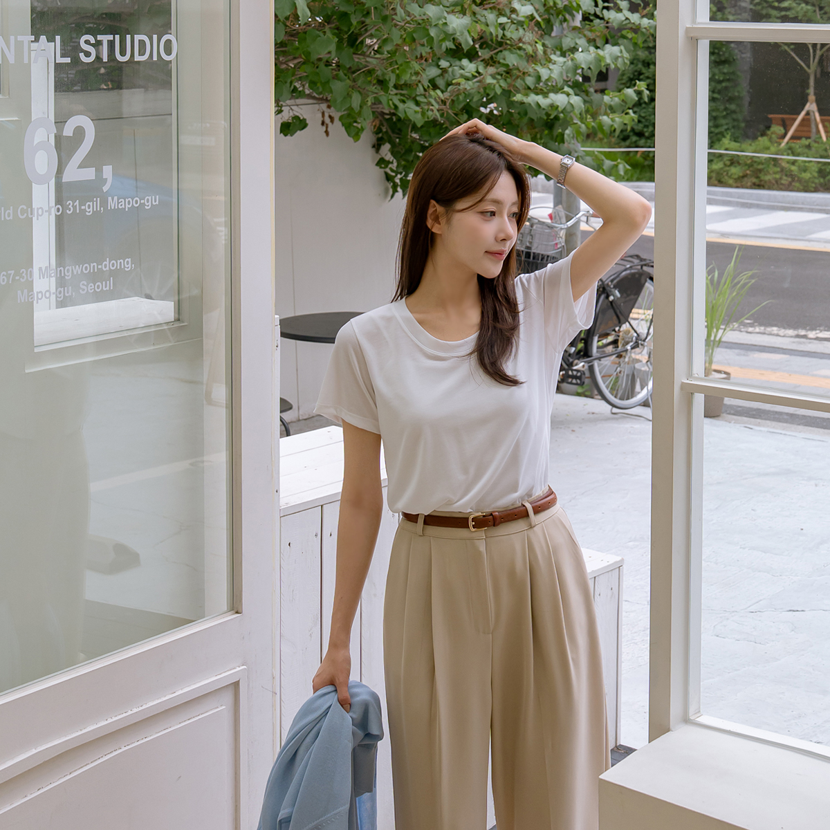 <b>[Made]</b> Light Modal Short Sleeves T-shirt