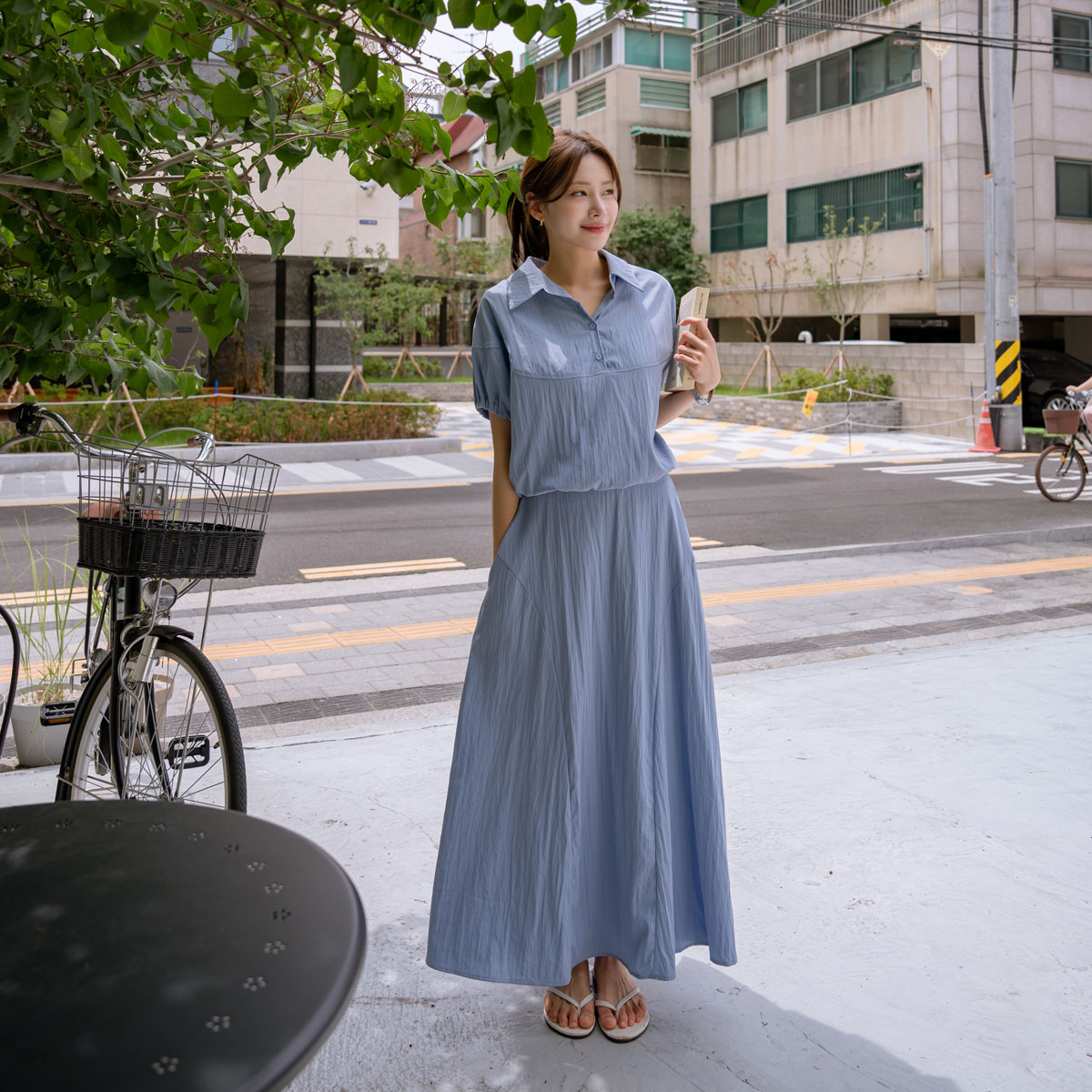 Cut-line single top and bottom set