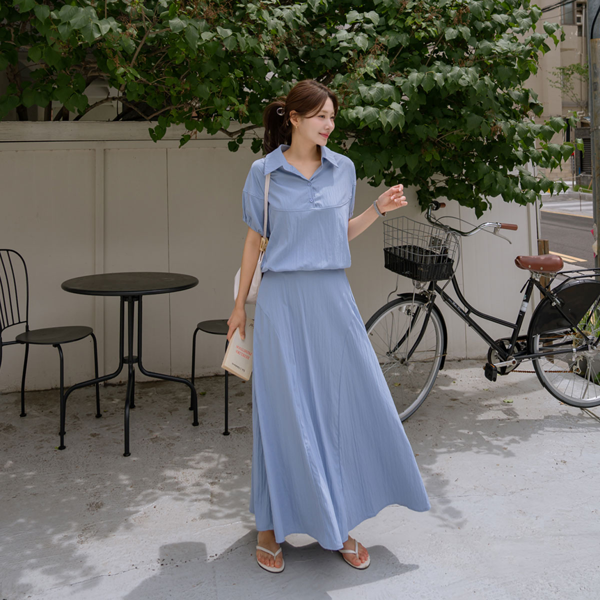 Cut-line single top and bottom set
