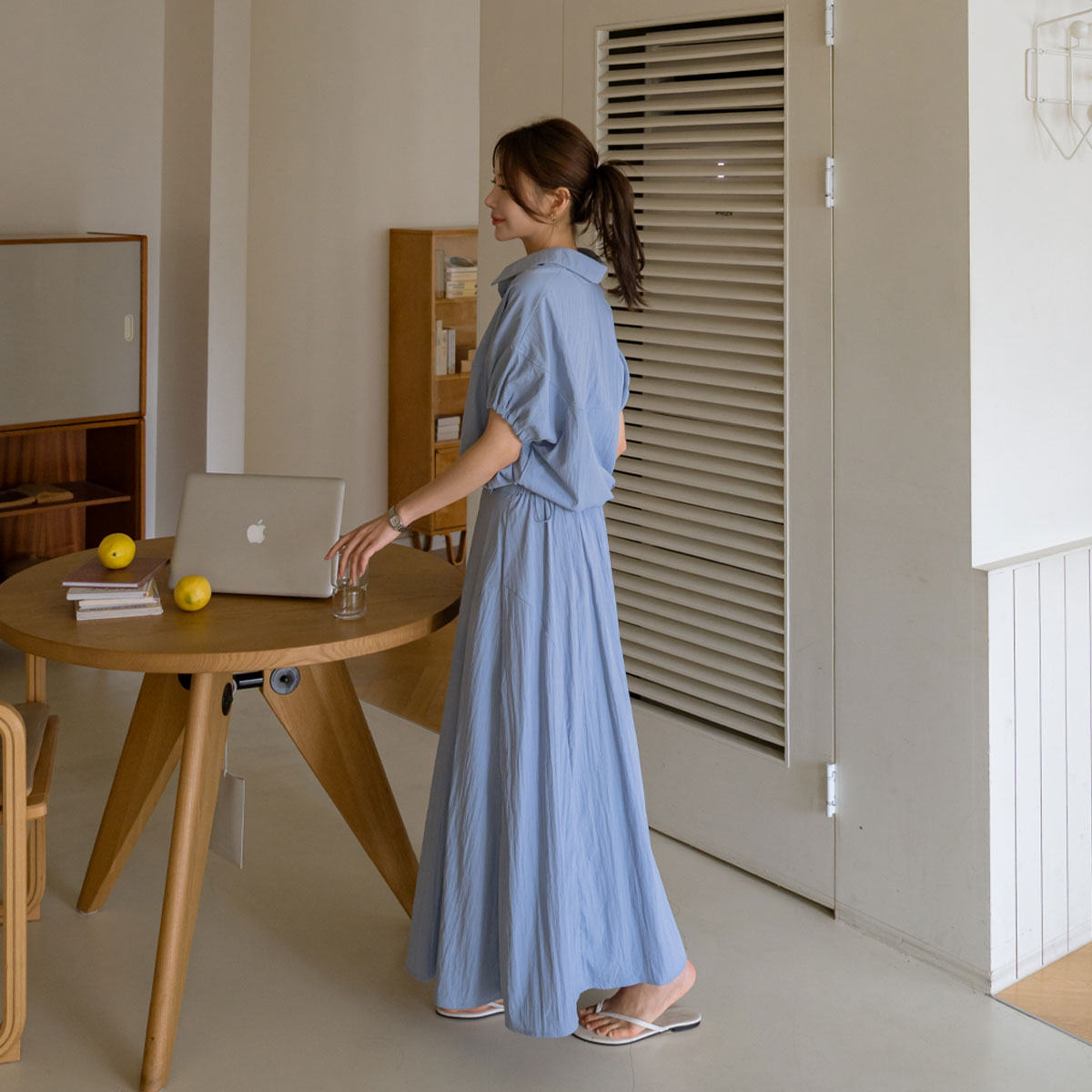 Cut-line single top and bottom set