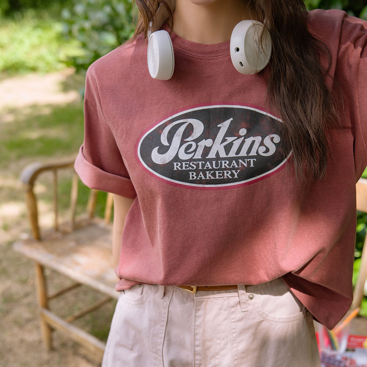 Perkin dye pigment short T-shirts