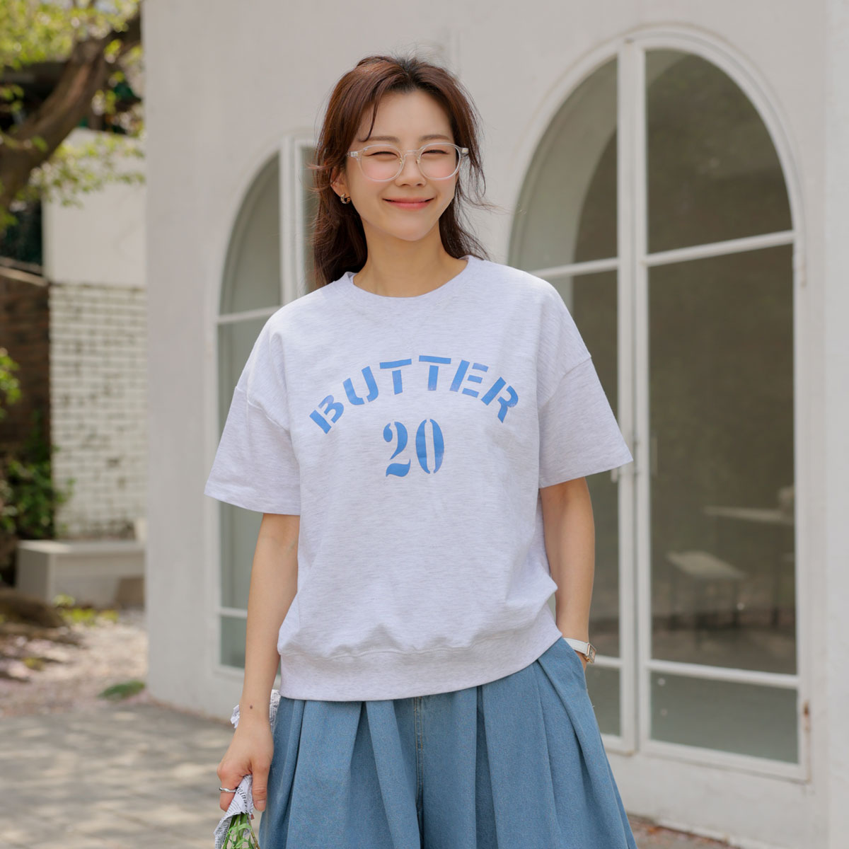 Butter Short Sleeve Sweatshirt
