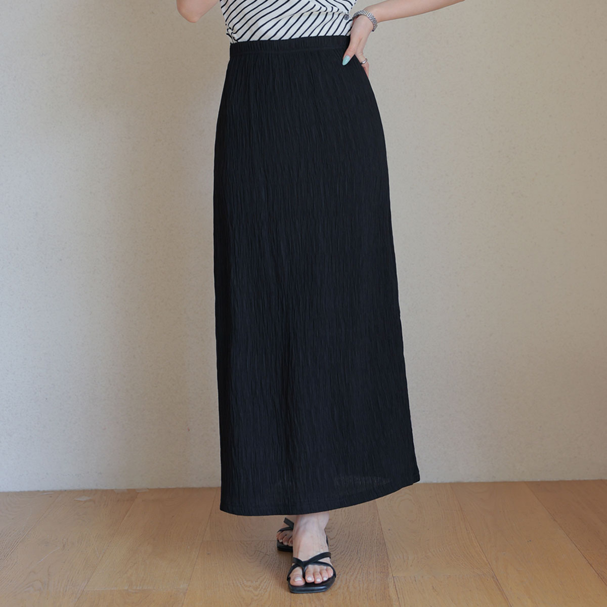 Dressy Pleats Rong skirt