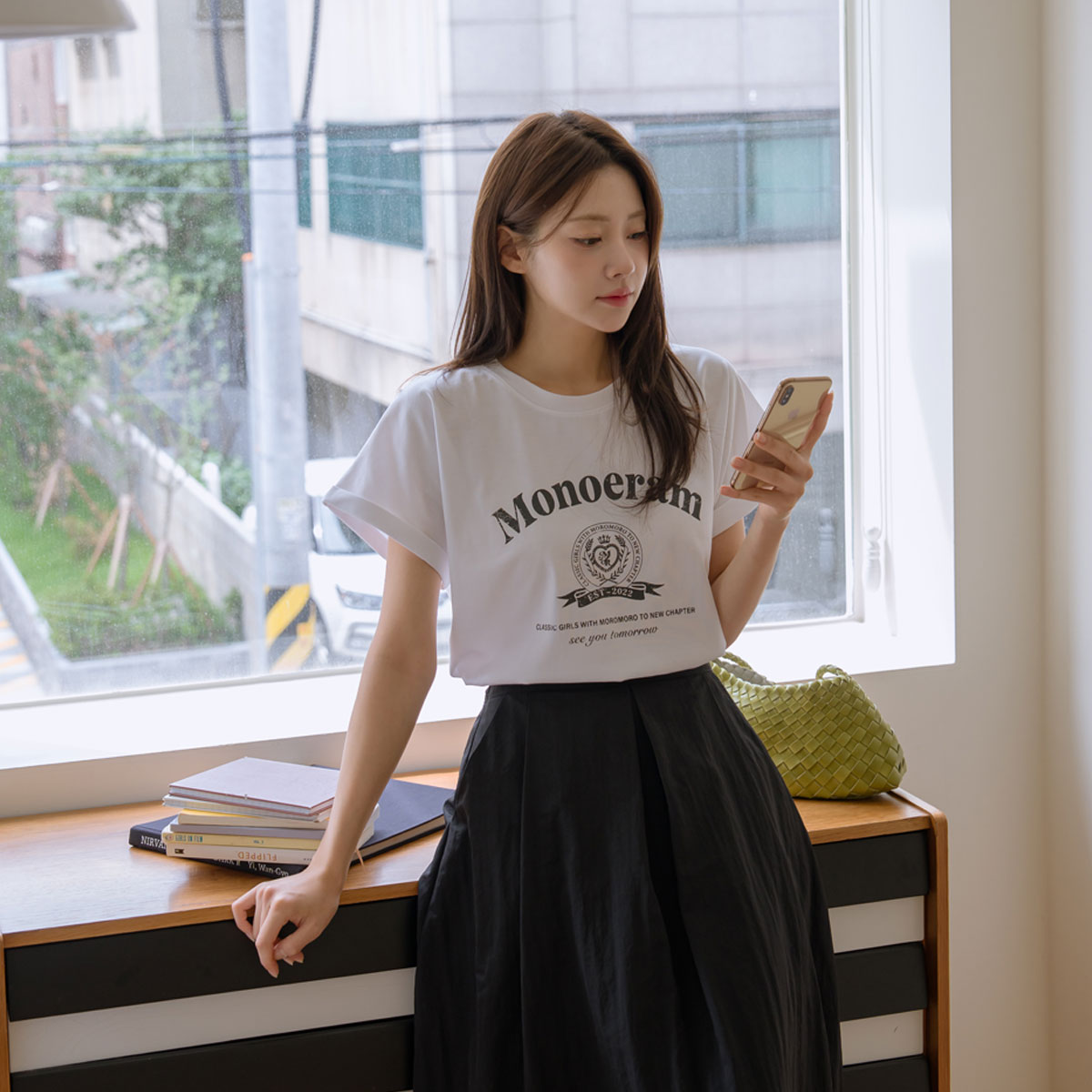 Washable Rollup Short T-shirts (Dryer Safe)