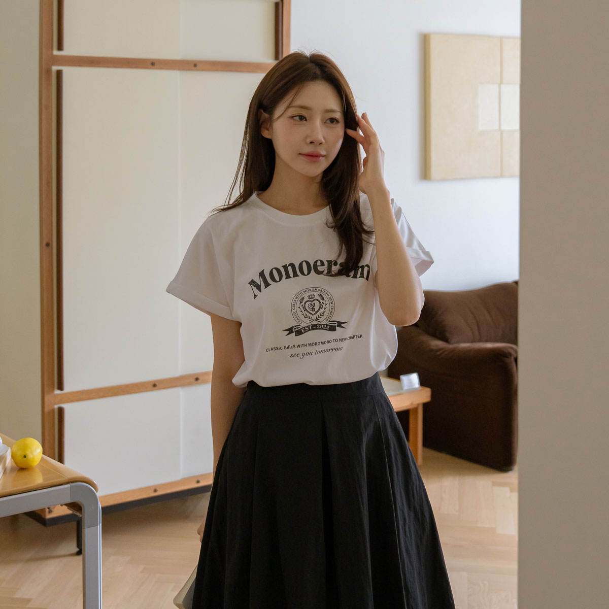 Washable Rollup Short T-shirts (Dryer Safe)