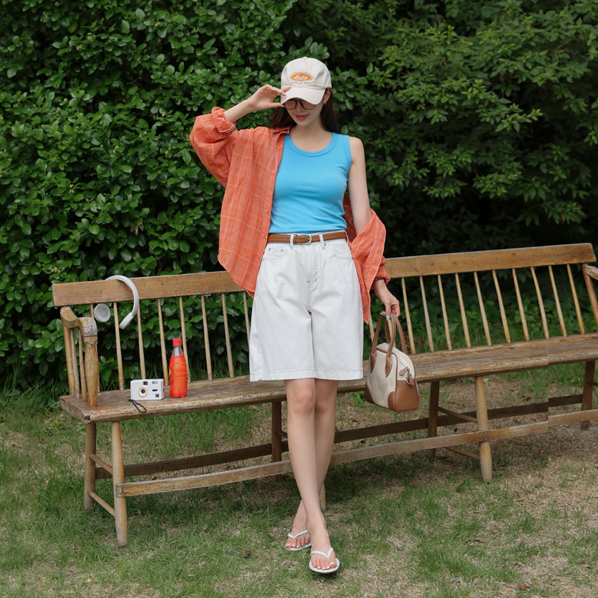 All-Day Tension Up Ribbed Sleeveless